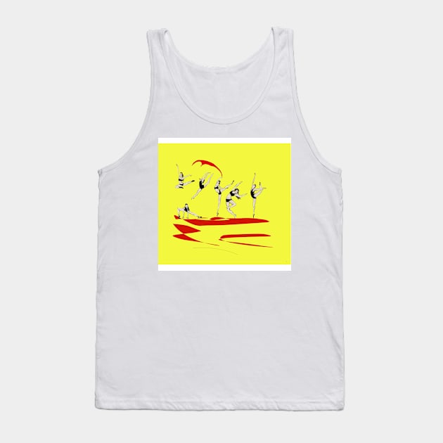 Dance Dance Dance !! Tank Top by Revart